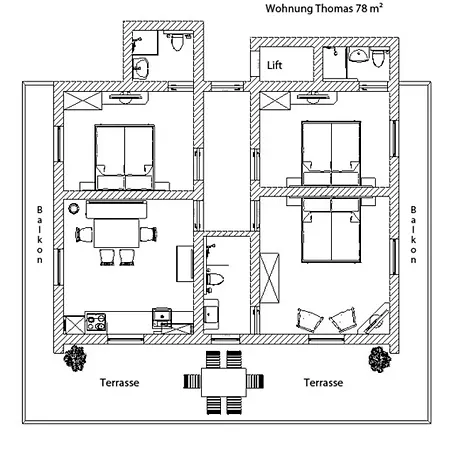 Kumbichl - Fam. Kroell Apartament Mayrhofen