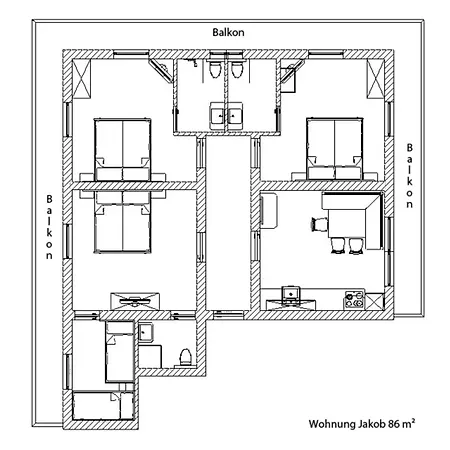Apartament Kumbichl - Fam. Kroell Mayrhofen